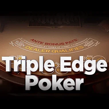 Triple Edge Poker Three Card Poker chez Super Spin Casino